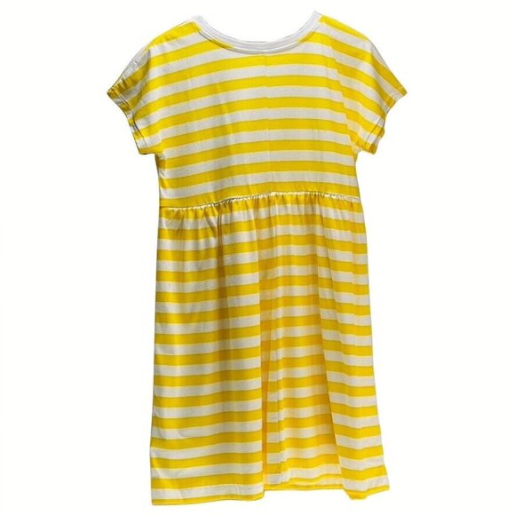 Old Navy Yellow & White Striped Girls Dress Size XXL (18) - Picture 6 of 7